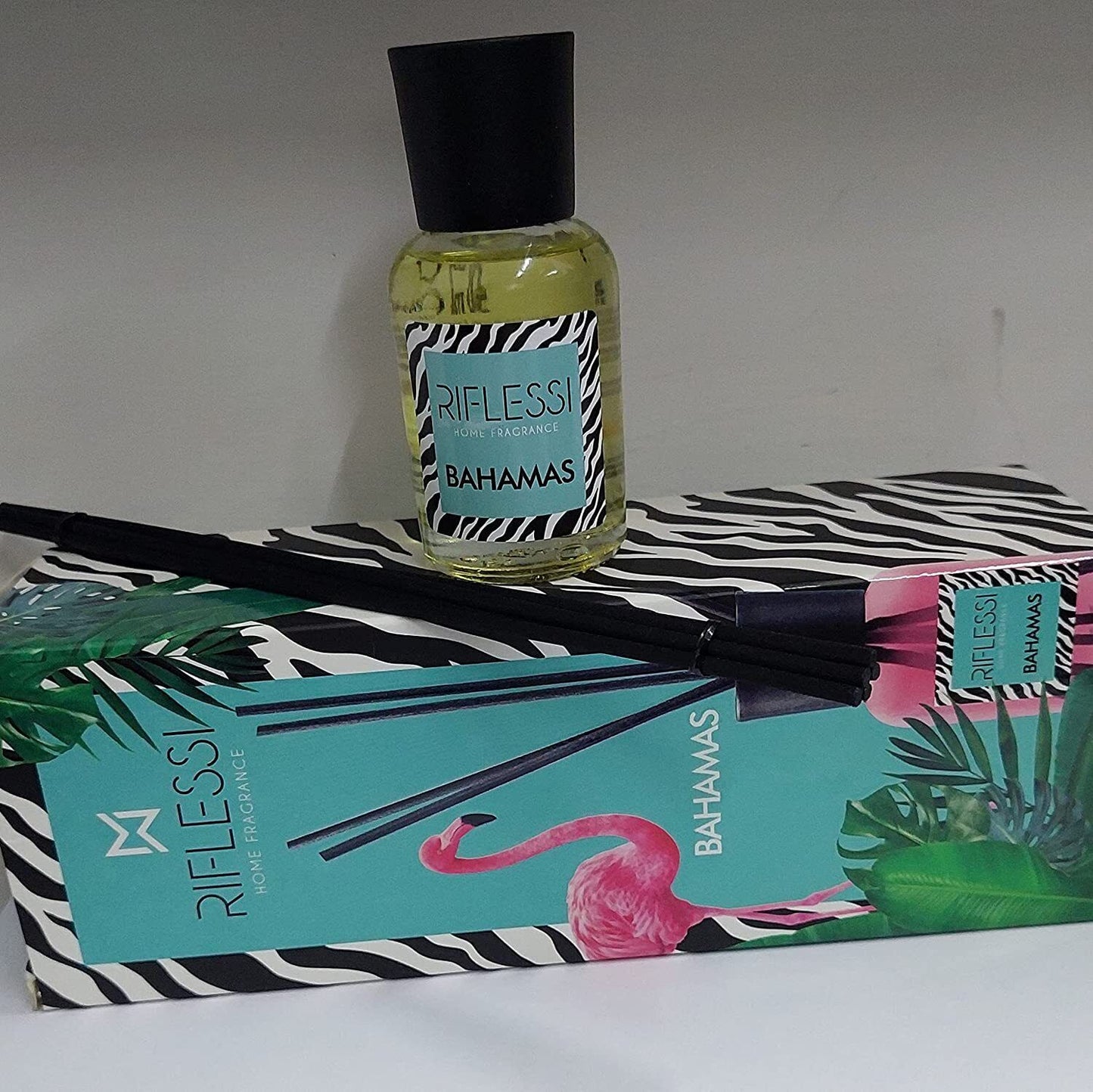 PROFUMATORE PER AMBIENTI D'ARREDO CON BASTONCINI HOME FRAGRANCE BAHAMAS 50 ML
