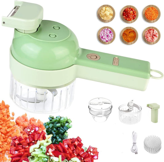 TAGLIAVERDURE ELETTRICO PORTATILE MIXER E FRULLATORE