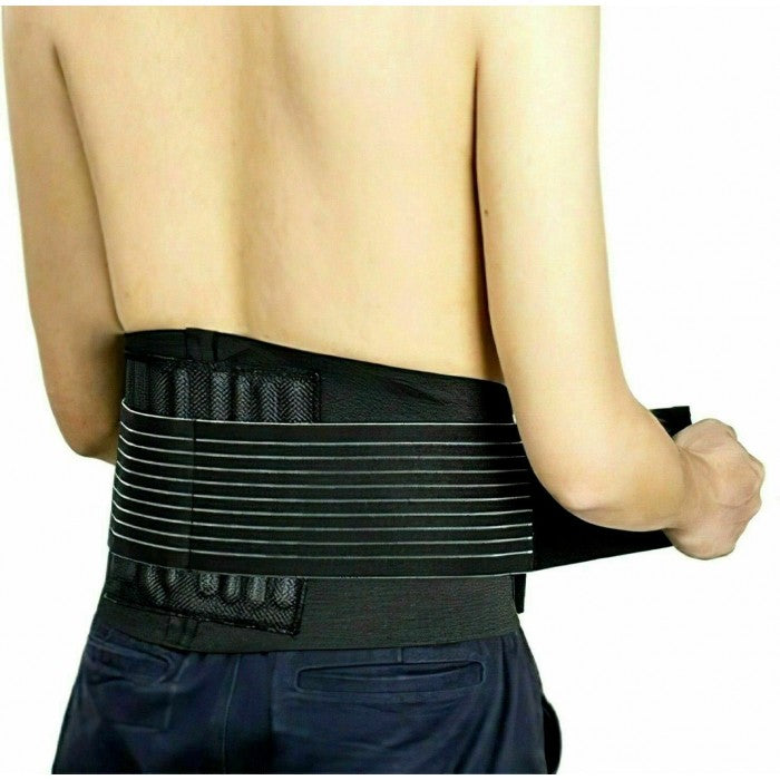 FASCIA POSTURALE SCHIENA ELASTICA SBK 616 CON SOSTEGNI BUSTO RENI TUTORE SUPPORT