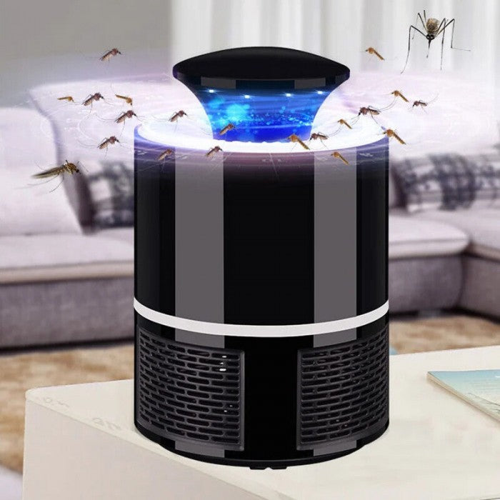 LAMPADA ANTI-ZANZARE A LUCE LED INTERNO ESTERNO USB ELETTRICA