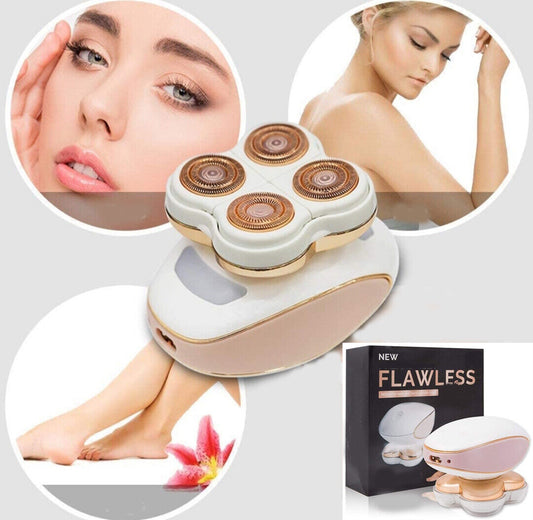 EPILATORE ELETTRICO INDOLORE RICARICABILE NEW FLAWLESS REMOVER