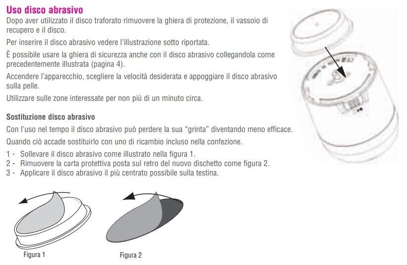 MACOM SENSATION 903 SMOOTHER LEVACALLI ELETTRICO. APPARECCHIO PEDICURE PER CALLI E DURONI, ACCIAIO INOSSIDABILE.
