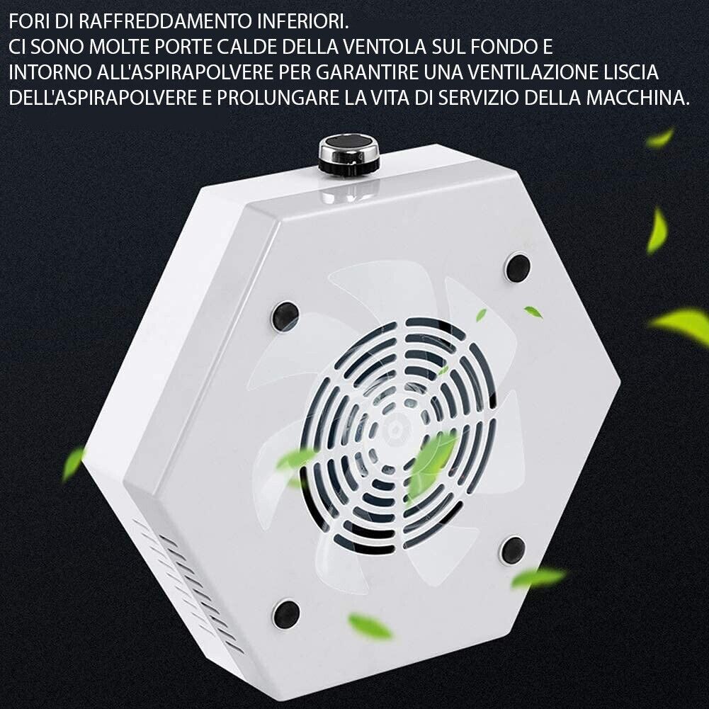 ASPIRATORE ELETTRICO 80W PER ELIMINARE POLVERI RESIDUE DELLA LIMATURA - NEW