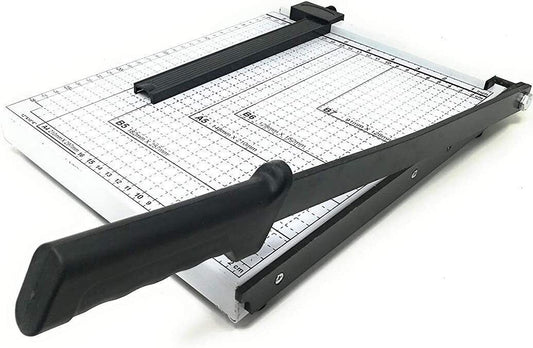TAGLIERINA A LEVA PER FOGLI A4 A5 B5 B6 B7 TAGLIA CARTA CON BARRA CENTIMETRATA