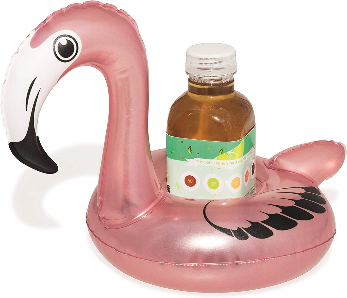 NUOVISSIMI PORTABICCHIERE FLAMINGO FASHION BESTWAY PER GOLD PARTY IN PISCINA