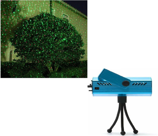 PROIETTORE LED LUCI CON 4 GIOCHI LUMINOSI PER ESTERNO