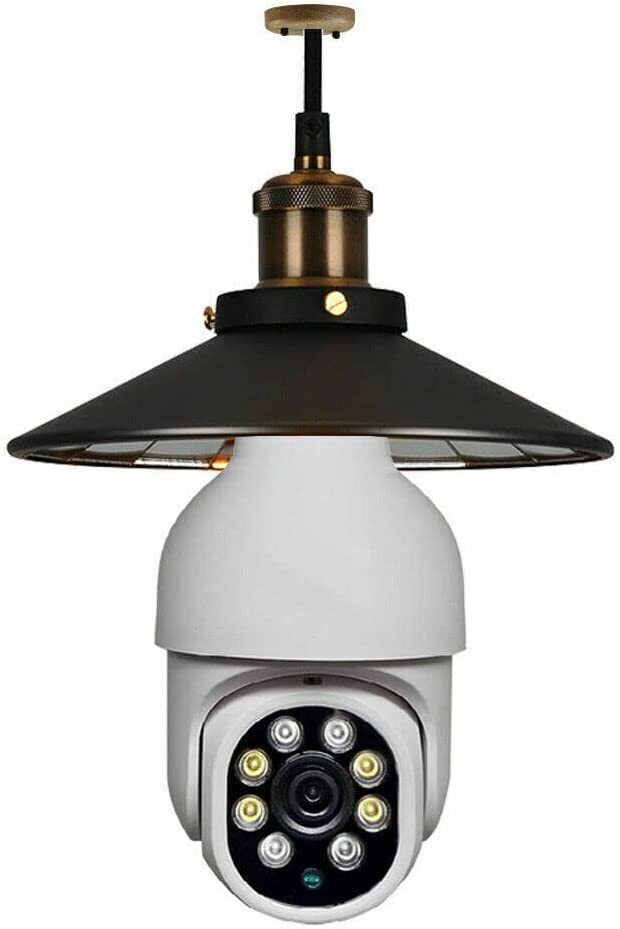 TELECAMERA DI SORVEGLIANZA A LAMPADINA 360 WIRELESS CONTROLLO REMOTO TRAMITE APP