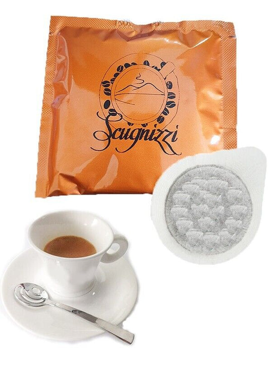 50 CIALDE '' CAFFE' SCUGNIZZI '' ESE 44 MM MISCELA CREMOSA