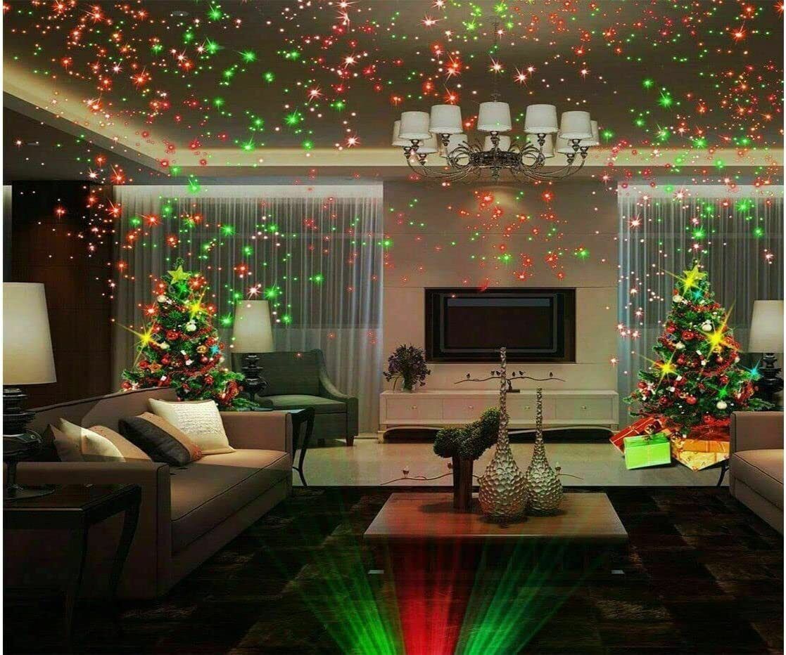 PROIETTORE LED LUCI CON 4 GIOCHI LUMINOSI PER ESTERNO