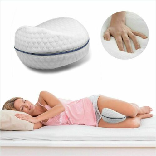 CUSCINO ERGONOMICO IN MEMORY FOAM PER GAMBE AIUTO POSIZIONE CORRETTA PER DORMIRE