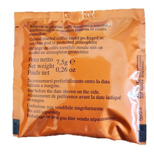 50 CIALDE '' CAFFE' SCUGNIZZI '' ESE 44 MM MISCELA CREMOSA