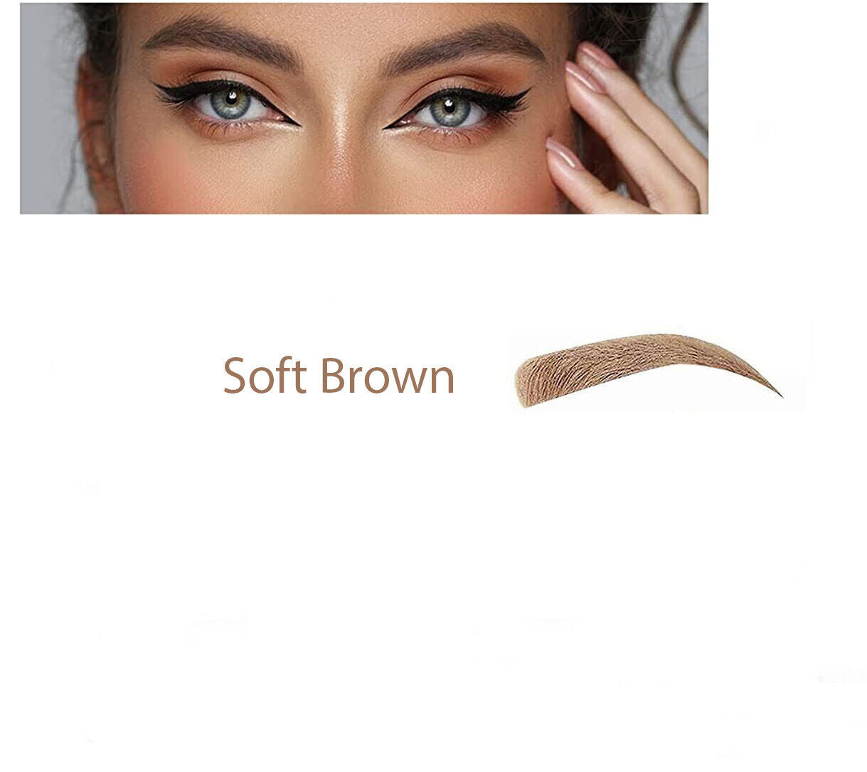 KIT TIMBRI PER MODELLARE SOPRACCIGLIA PROFESSIONALE - 3 TONALITA'